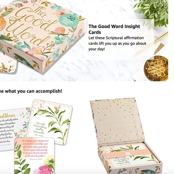 50 Scriptual Insight Cards - The Good Word Card - Picture 5 of 5